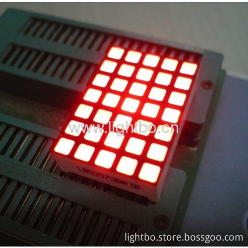 3mm 5 X 7 Square Dot Matrix Led Display